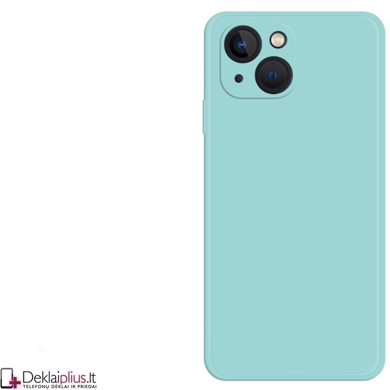 Liquid Air silikoninis mėtinės spalvos dėklas - su kameros apsauga (Apple Iphone 15) Liquid Air silikoninis mėtinės spalvos dėklas - su kameros apsauga (Apple Iphone 15)